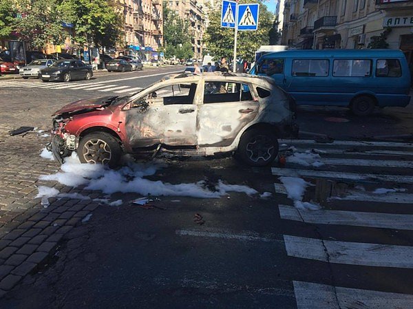 В центре Киева в результате взрыва погиб Павел Шеремет