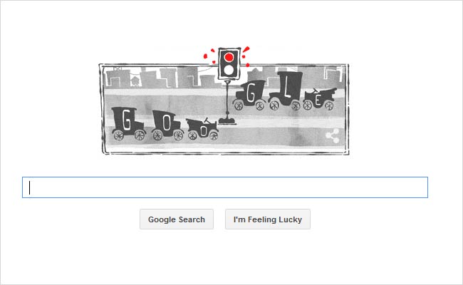 Світлофор: Google Doodle в честь 101-й годовщины системы электрического сигнала 