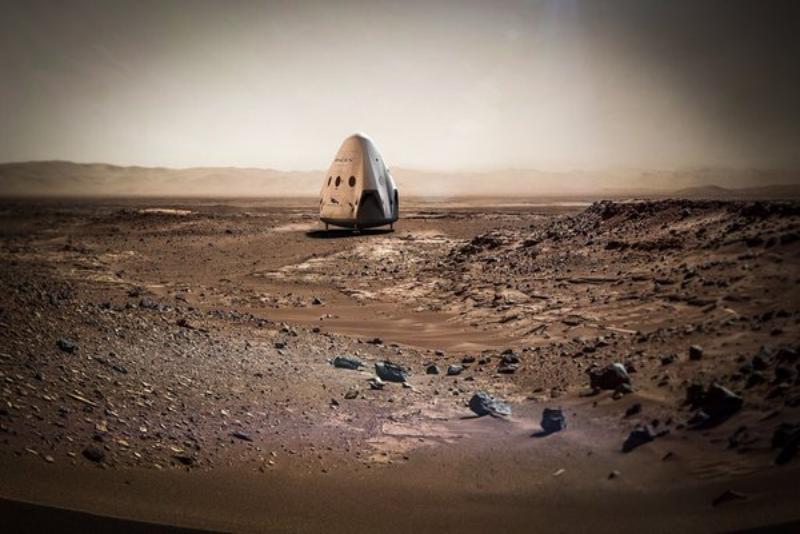 SpaceX наметила запуск корабля на Марс в 2018 году