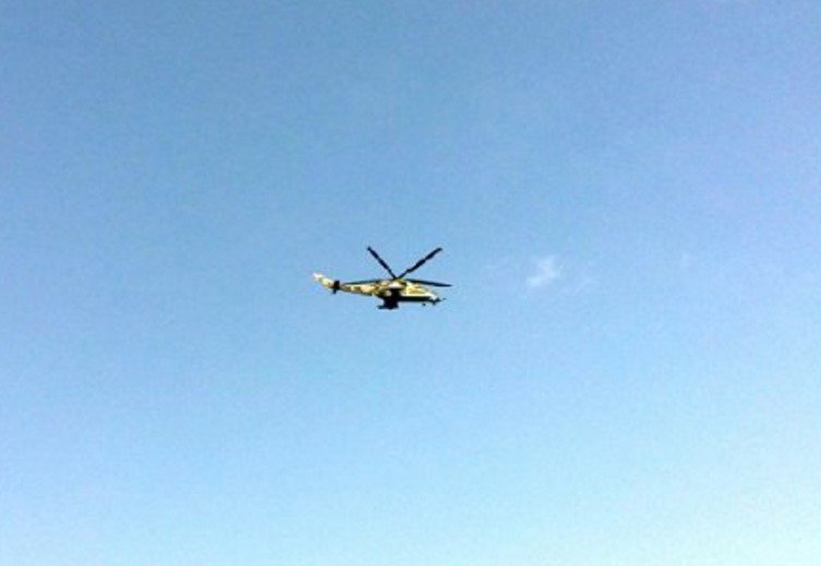Оккупанты контролируют пляжи в аннексированном Крыму на вертолетах 