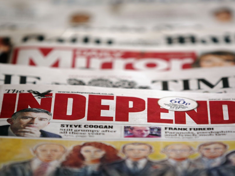 В Британии увидел свет последний печатный номер The Independent