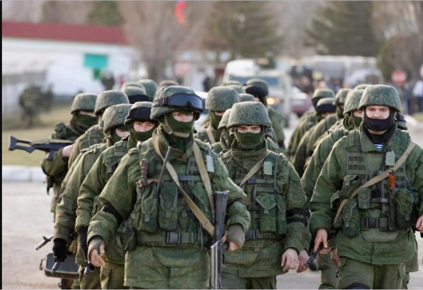 Зеленые человечки в Минске