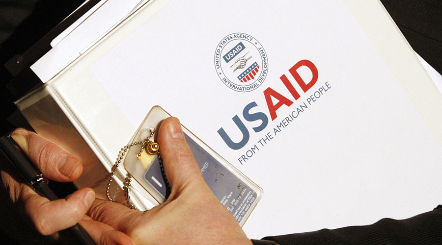 На фото организация USAID