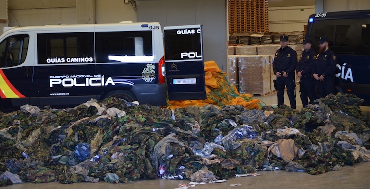 В Испании обнаружили униформу террористов 