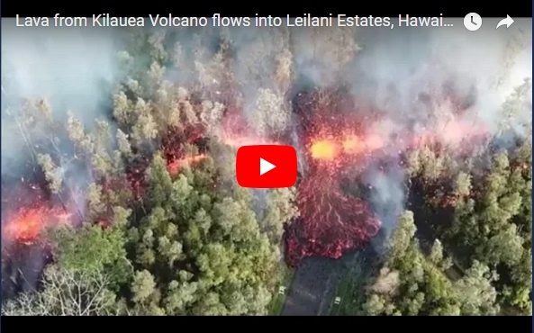 На Гавайях идет эвакуация: началось извержение вулкана Килауэа (видео)