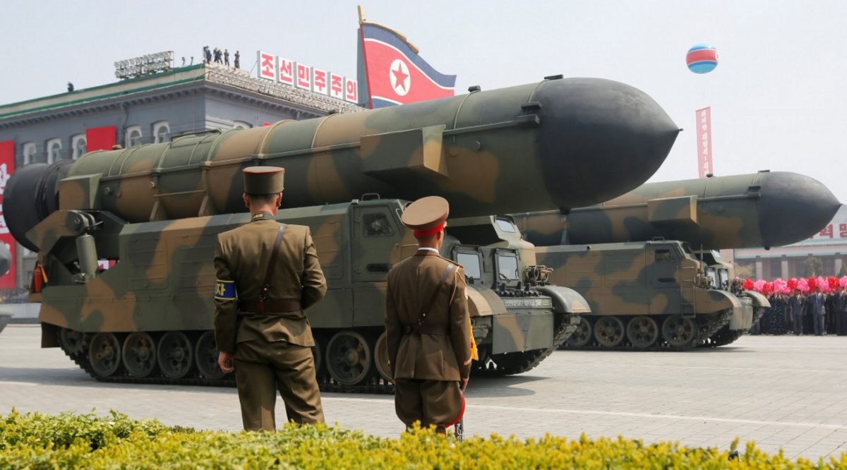 На фото баллистические ракеты Северной Кореи