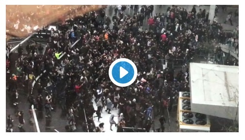 Ввели спецназ: известный блогер спровоцировал массовые беспорядки в Брюсселе (видео)