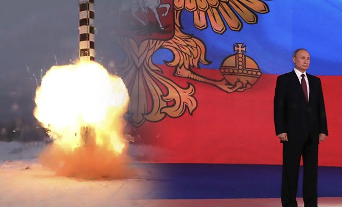 фото - Путин и ракета