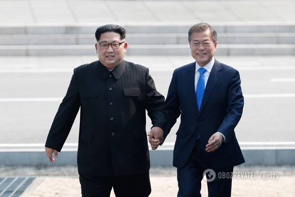 встреча лидеров Северной и Южной Кореи