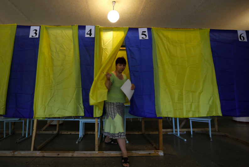 фото - выборы в Украине