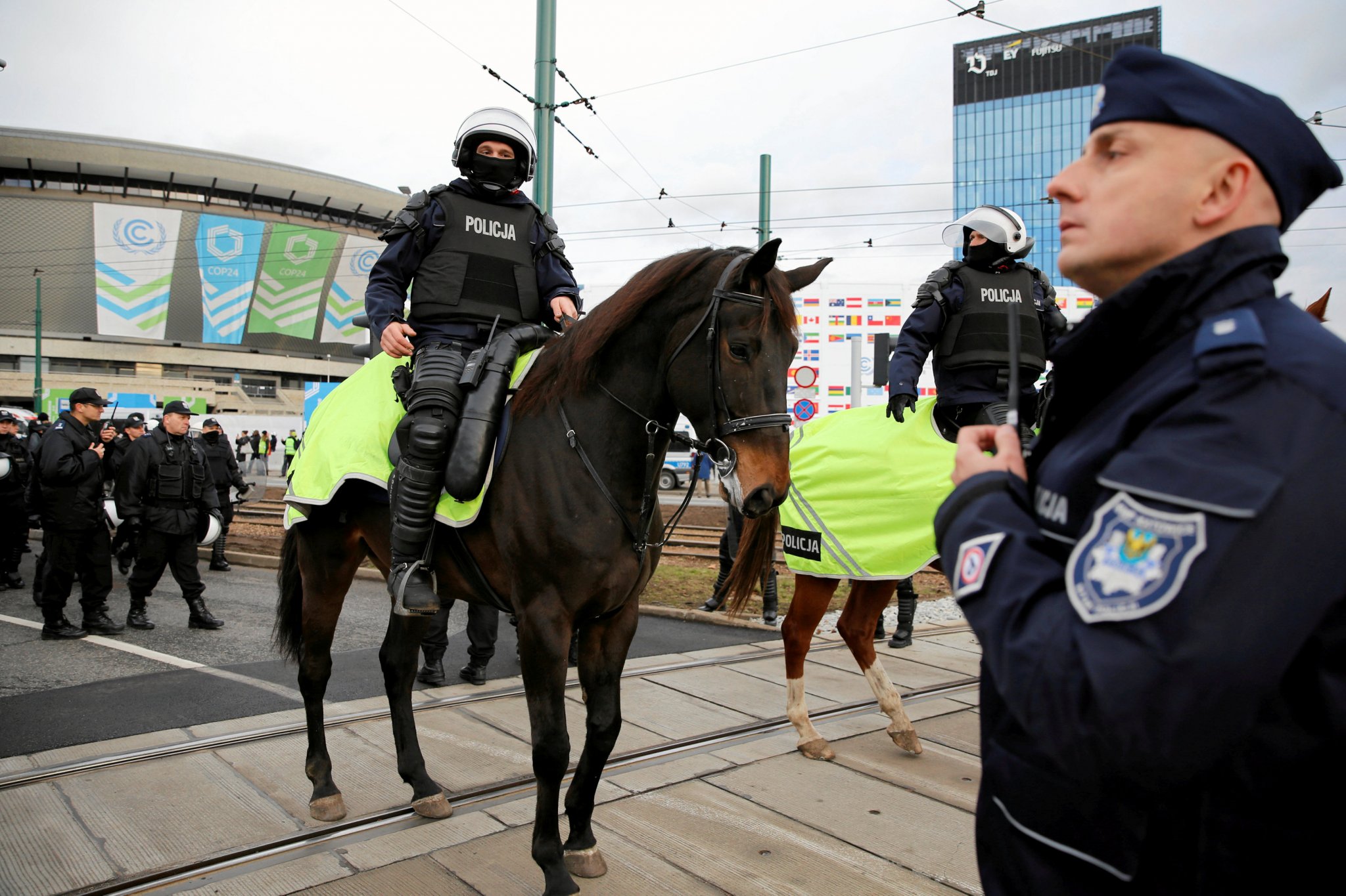 Полиция Польши Фото: Reuters