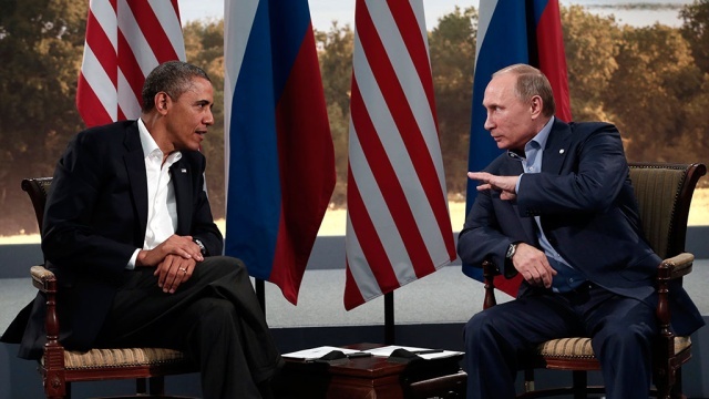 Барак Обама снова предупредил Владимира Путина о последствиях агрессии, направленной на Украину