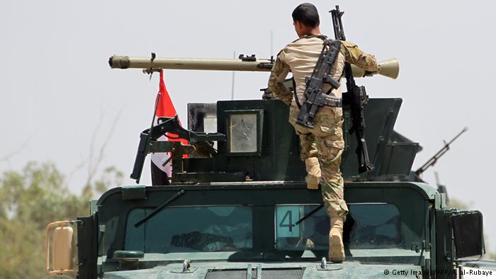Армия Ирака по дороге на Эль-Фалуджу