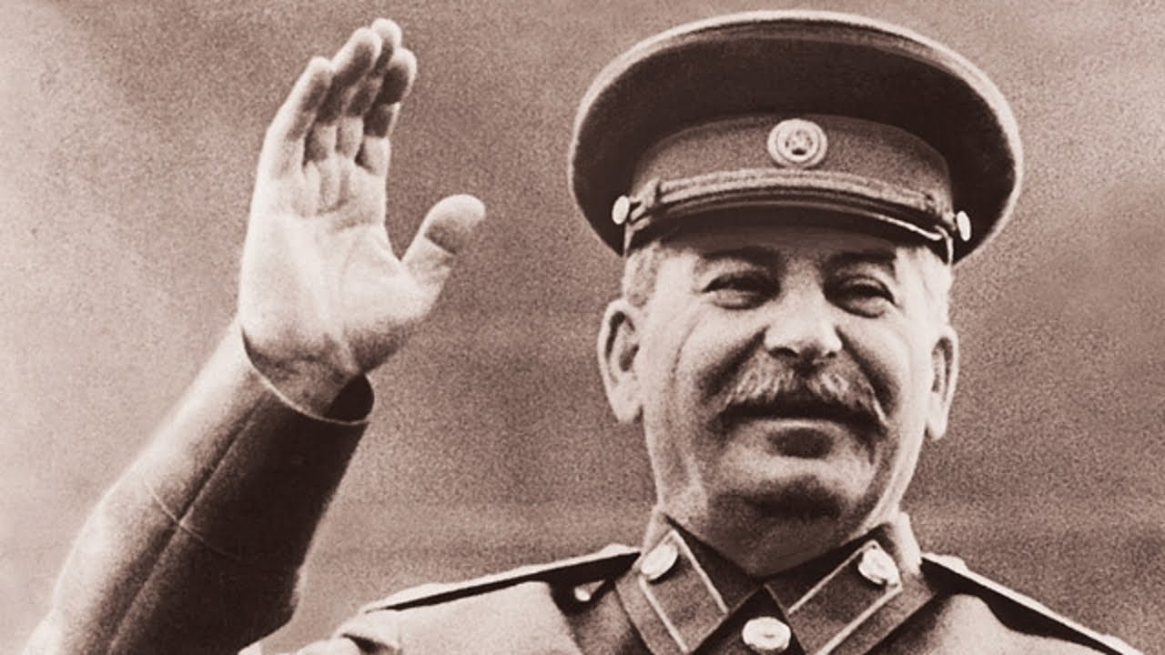 На фото - Иосиф Сталин