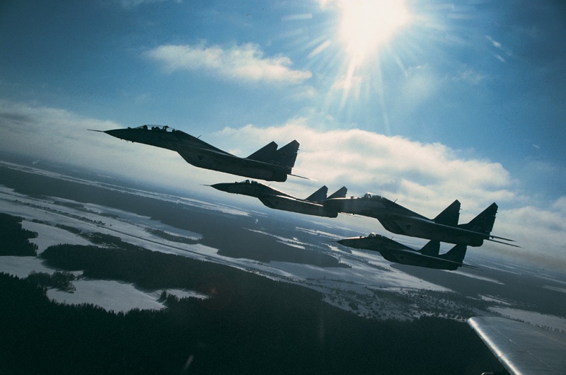 Финляндия изменила маршруты авиалайнеров из-за рейдов самолетов ВВС России