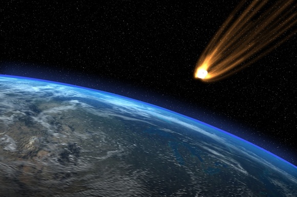 Очередной метеорит упал на Землю
