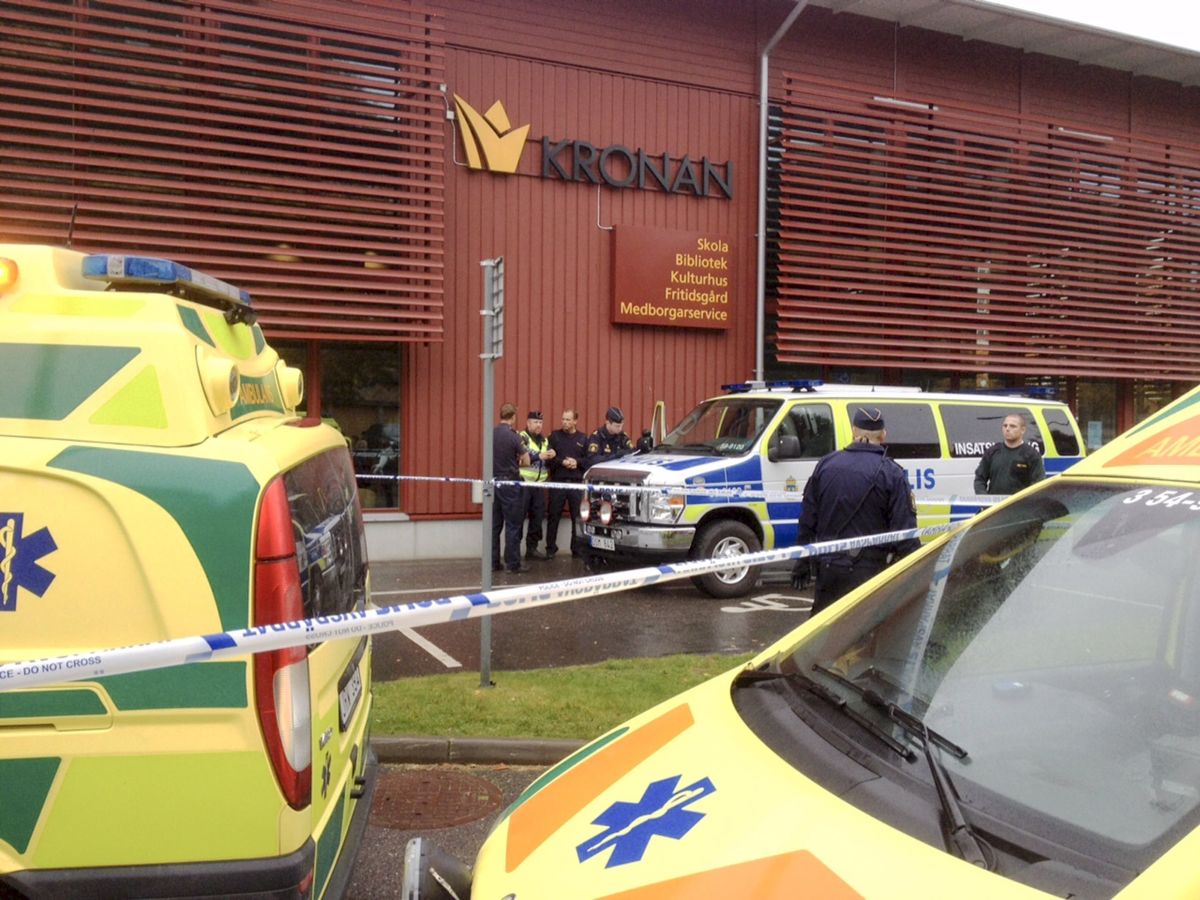 В Швеции произошла стрельба в торговом центре, один человек ранен