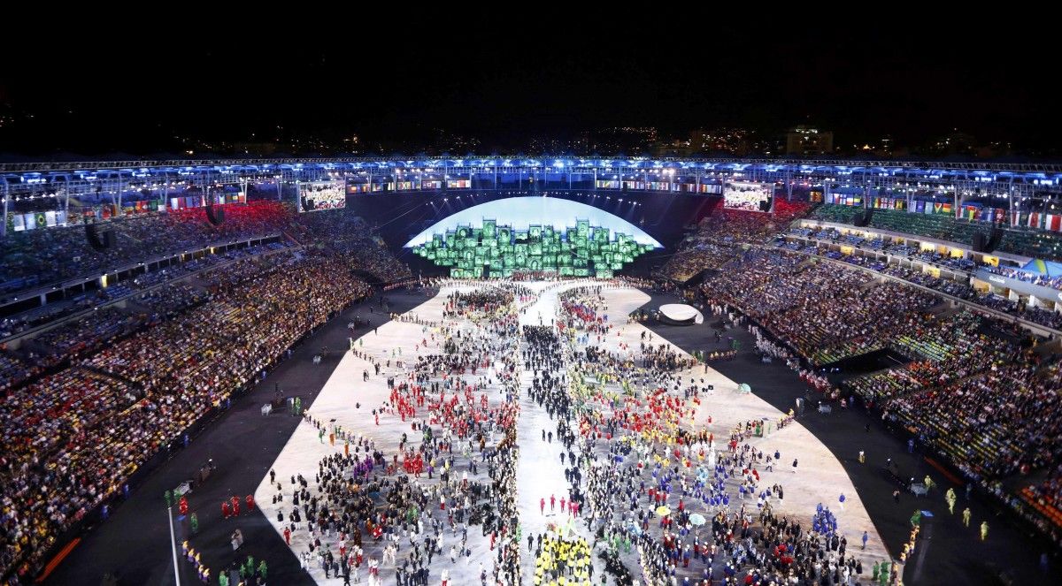 Торжественная церемония открытия Олимпийских Игр