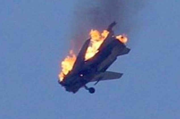 разбился истребитель МиГ-27
