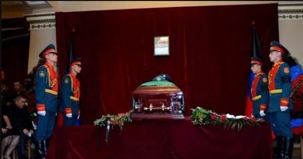 Похороны Захарченко: появились первое фото