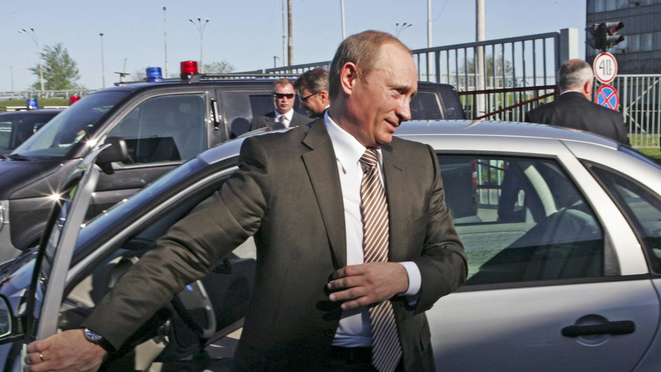 Авто Путина попало в ДТП