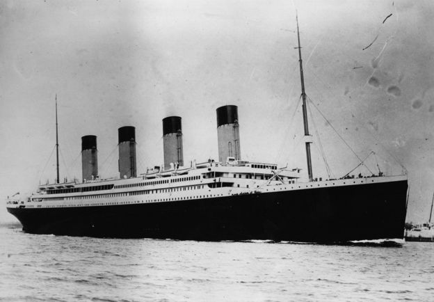 На фотографии «Титаник»