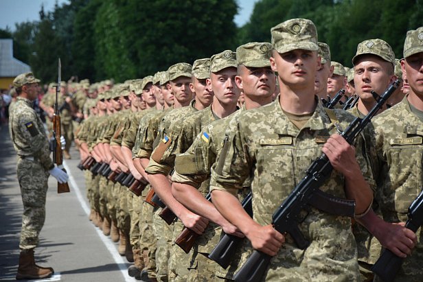 на фото - украинские военнослужащие