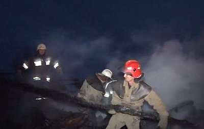 ГосЧС: на Львовщине сгорел деревянный храм