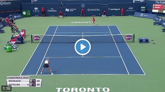 Элина Свитолина выиграла крупный турнир в Канаде (видео)