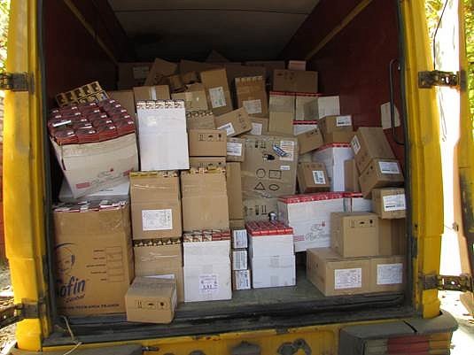 СБУ предотвратила ввоз в ДНР 25 тонн контрабандных товаров