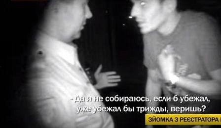 Киевская полиция задержала пьяных милиционеров 