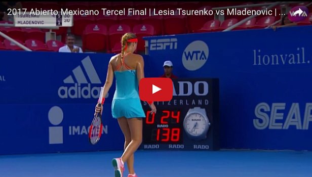 Украинка выиграла престижный теннисный турнир в Мексике (видео)