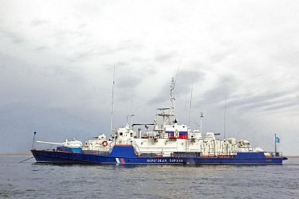 Российское судно близ Мариуполя