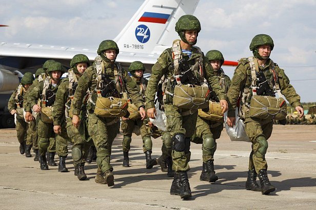 Российские десантники высадились в 4 километрах от государственной границы