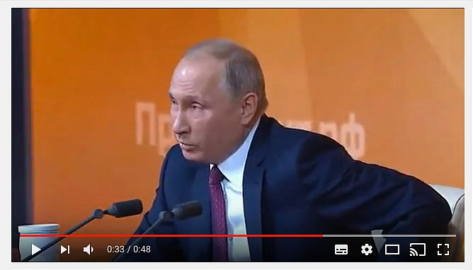 Путин на пресс-конференции рассказал анекдот об изнасиловании (видео)