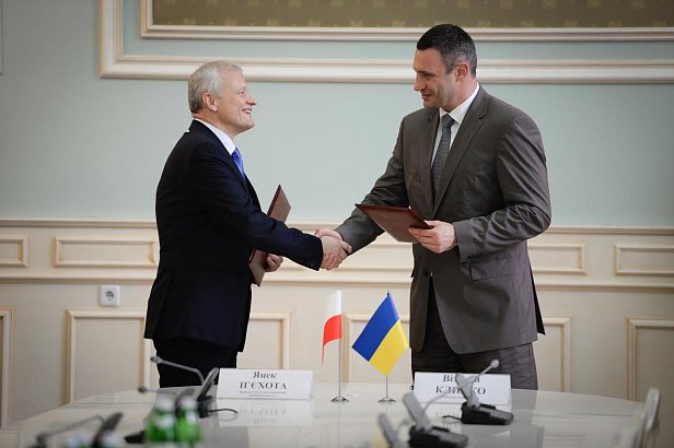 Кличко пригласил поляков инвестировать в Киев
