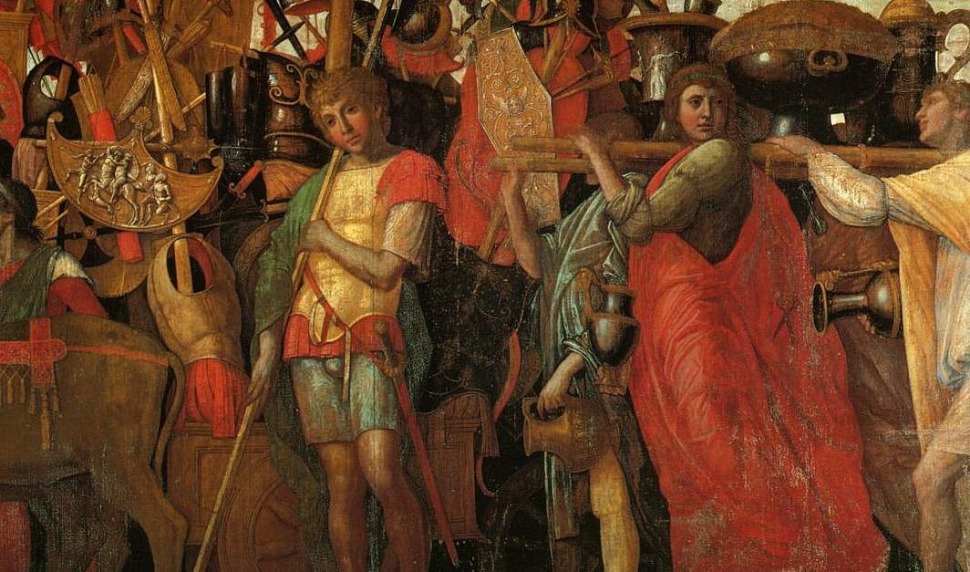 Андреа Мантенья, «Триумф Цезаря», 1505 г