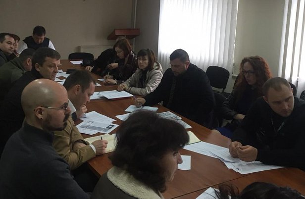 Заседание представителей международных организаций в Марьинке