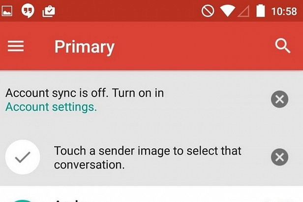 Google обновил почтовый сервис Gmail для Android