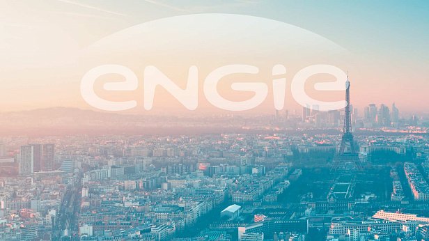 На фото логотип компании ENGIE