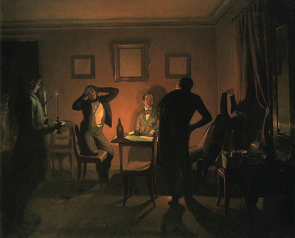 Павел Андреевич Федотов, «Игроки», 1852