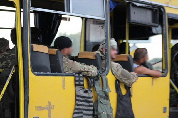 Украинцев поразило трогательное послание водителя маршрутки АТОшникам (фото)