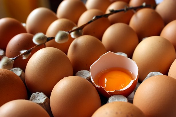 Украина за минувший  год произвела 15,11 млрд штук яиц