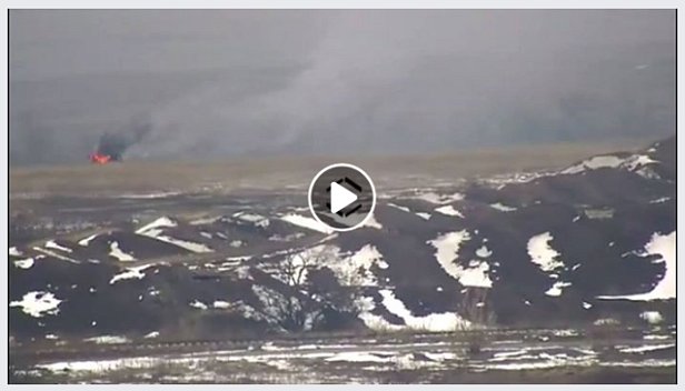 ВСУ показали на видео, как уничтожили БМП российских террористов