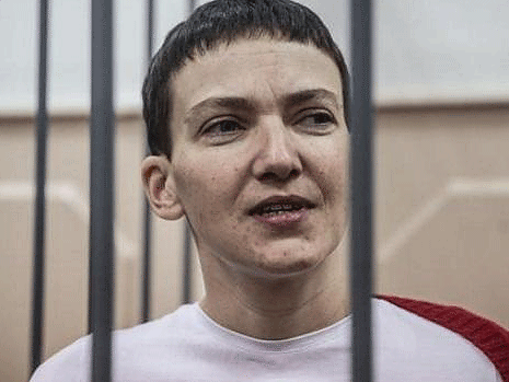 Надежда Савченко потребовала осмотра украинскими врачами