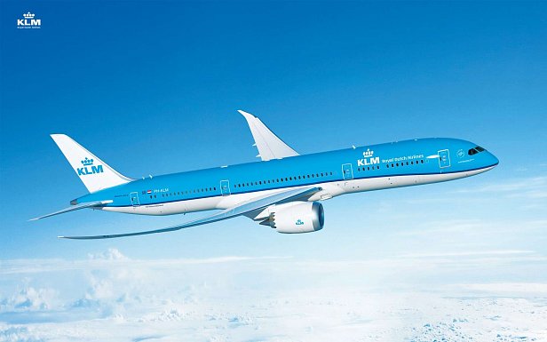 На фото KLM