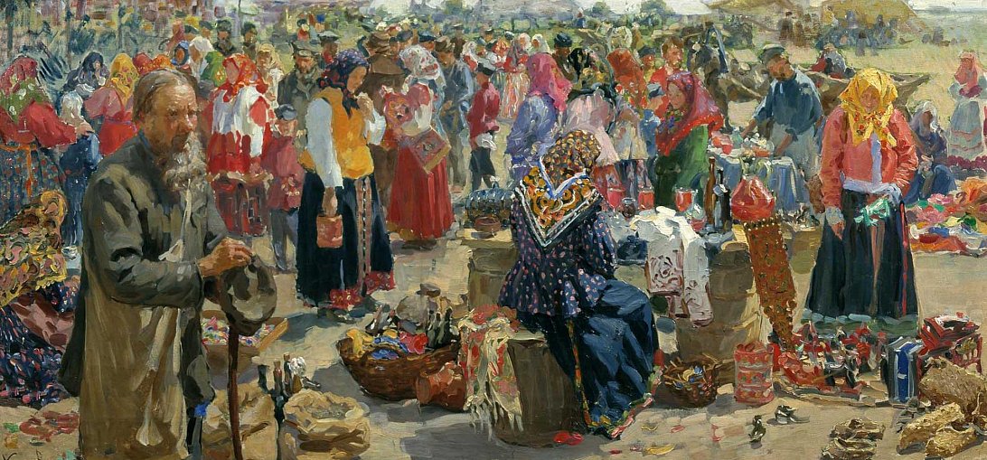 Куликов Иван Семенович, «Ярмарка», 1910
