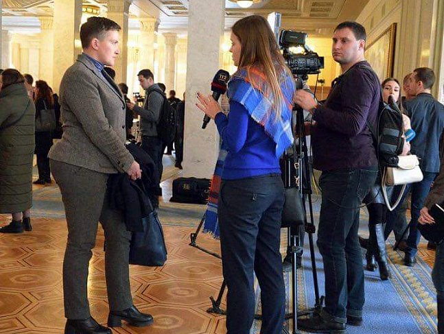 В соцсетях обсуждают Надежду Савченко за её "кардашьян"