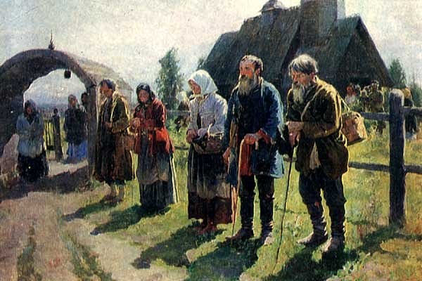 Сергей Виноградов, «Нищие», 1899