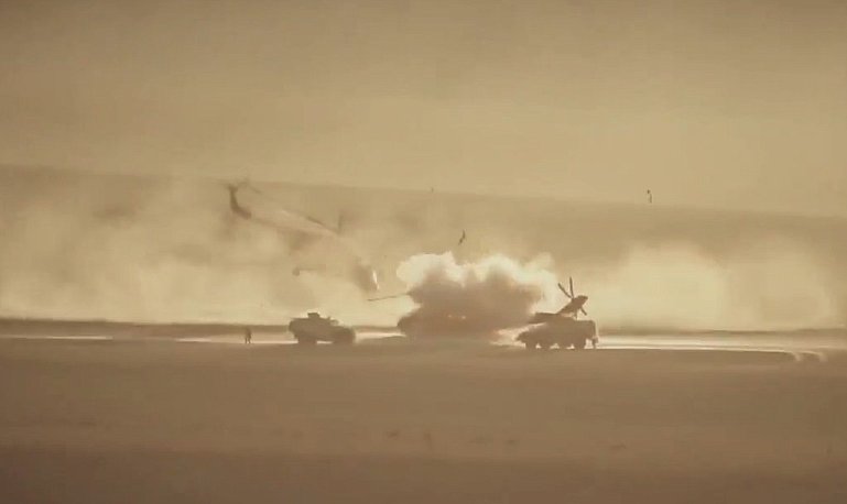 Боевики ИГИЛ показали видео уничтожение российского Ми-24 в Сирии